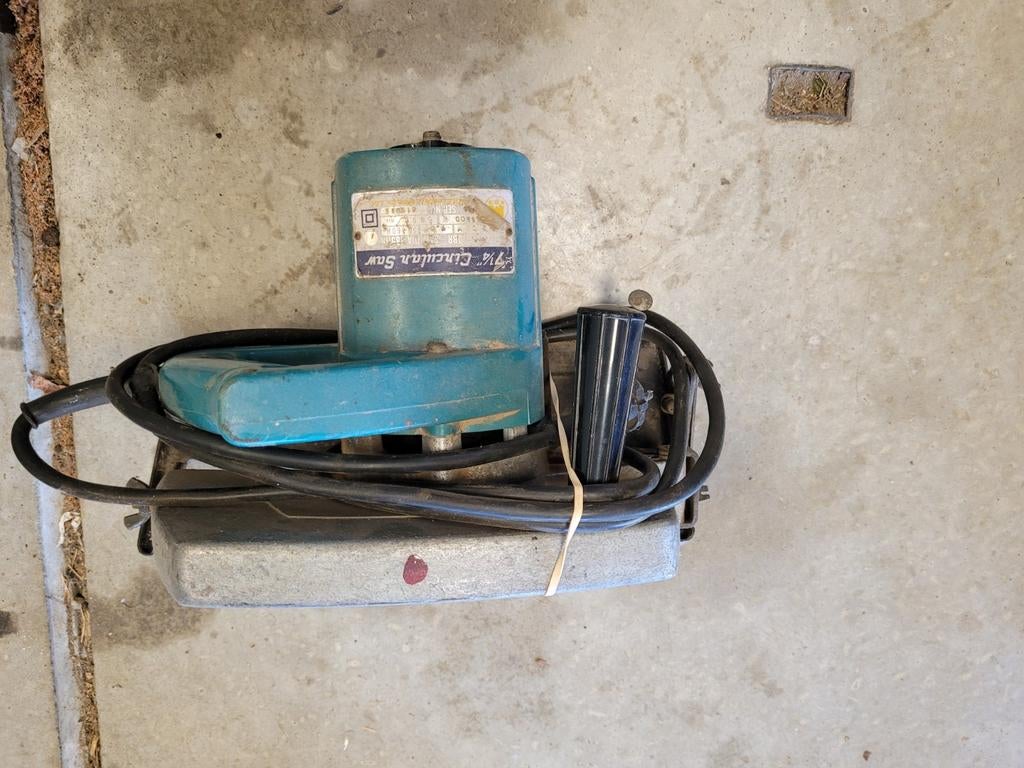 Elektrische handgereedschappen: Cirkelzaag en Slijptol, Ophalen of Verzenden, Gebruikt, Cirkelzaag