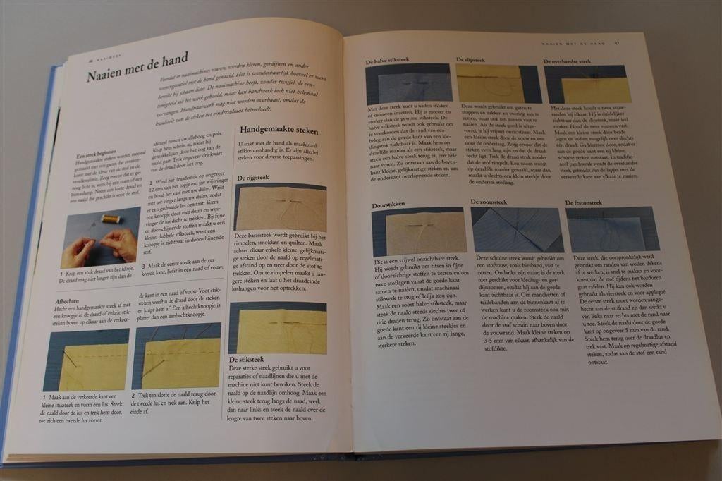Naaitechnieken. Complete handleiding voor naaiwerk., Boeken, Ophalen of Verzenden, Zo goed als nieuw, Overige onderwerpen