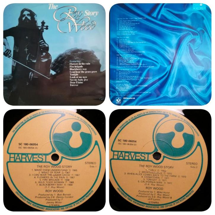 Roy Wood Story 2lp's 1976/The Move,ELO,Wizzard VG+, Cd's en Dvd's, Vinyl | Rock, Gebruikt, Poprock, 12 inch, Ophalen of Verzenden