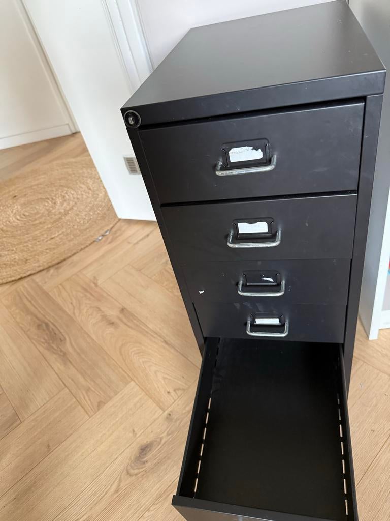 IKEA Helmer ladeblok - Zwart, Ophalen, Minder dan 50 cm, Gebruikt, 5 laden of meer