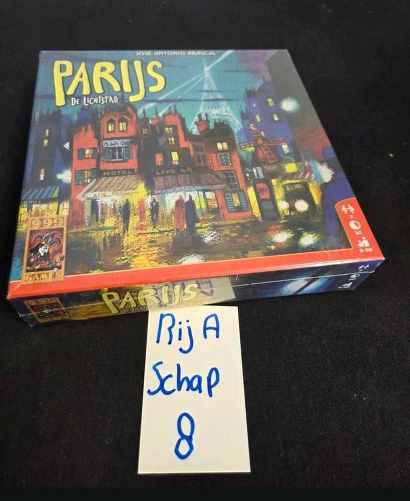 Parijs: De Lichtstad - Strategisch bordspel, Ophalen of Verzenden, Zo goed als nieuw, Devir, Carrer de la Ciutat de Granada, 150, 08018 Barcelona, Spanje