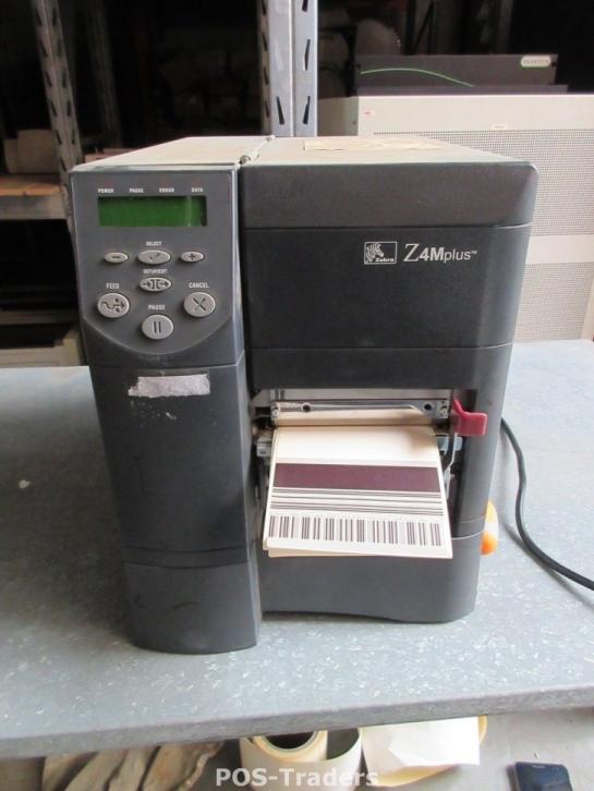 Zebra Z4M+ Thermisch Barcode Label Printer Z4M Plus NETWERK, Niet ingevuld, Gebruikt, Printer, Niet ingevuld