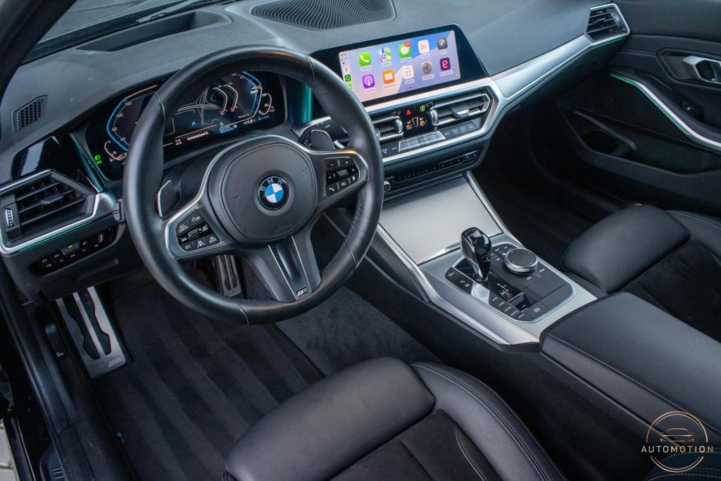 BMW 3-serie 330e PANO MEMORY M PAKKET CAMERA HUD TREKHAAK, Auto's, BMW, 1998 cc, Gebruikt, 4 cilinders, Met garantie (alle)