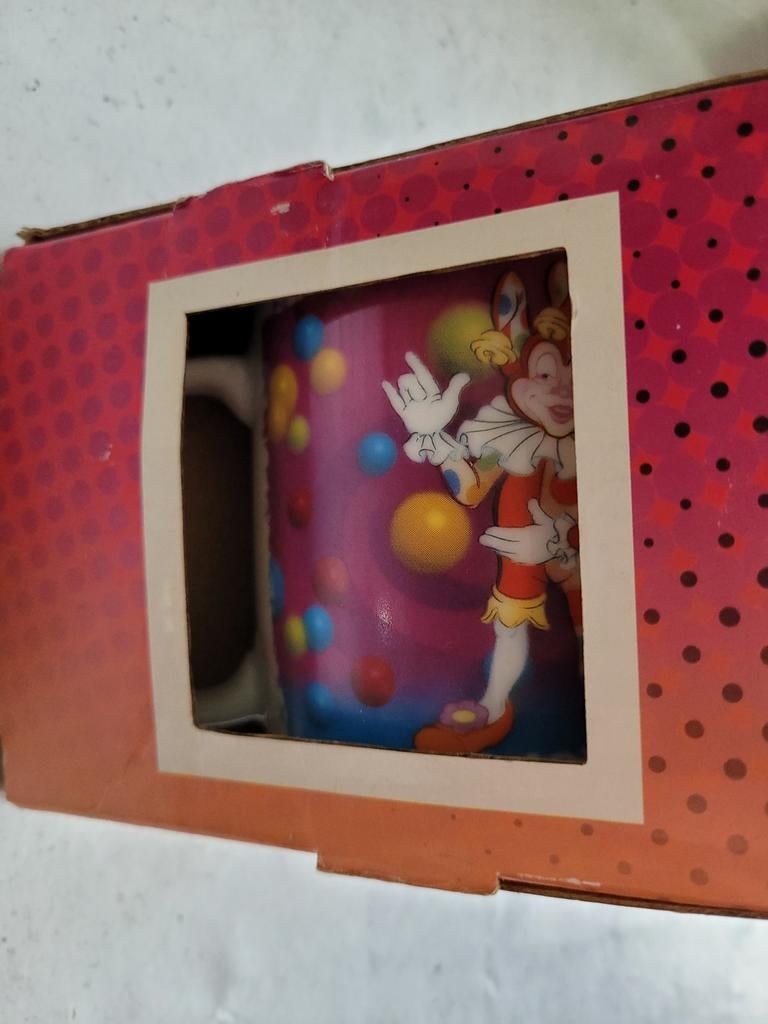 Efteling mok met Pardoes in originele verpakking, Ophalen of Verzenden, Nieuw, Gebruiksvoorwerp