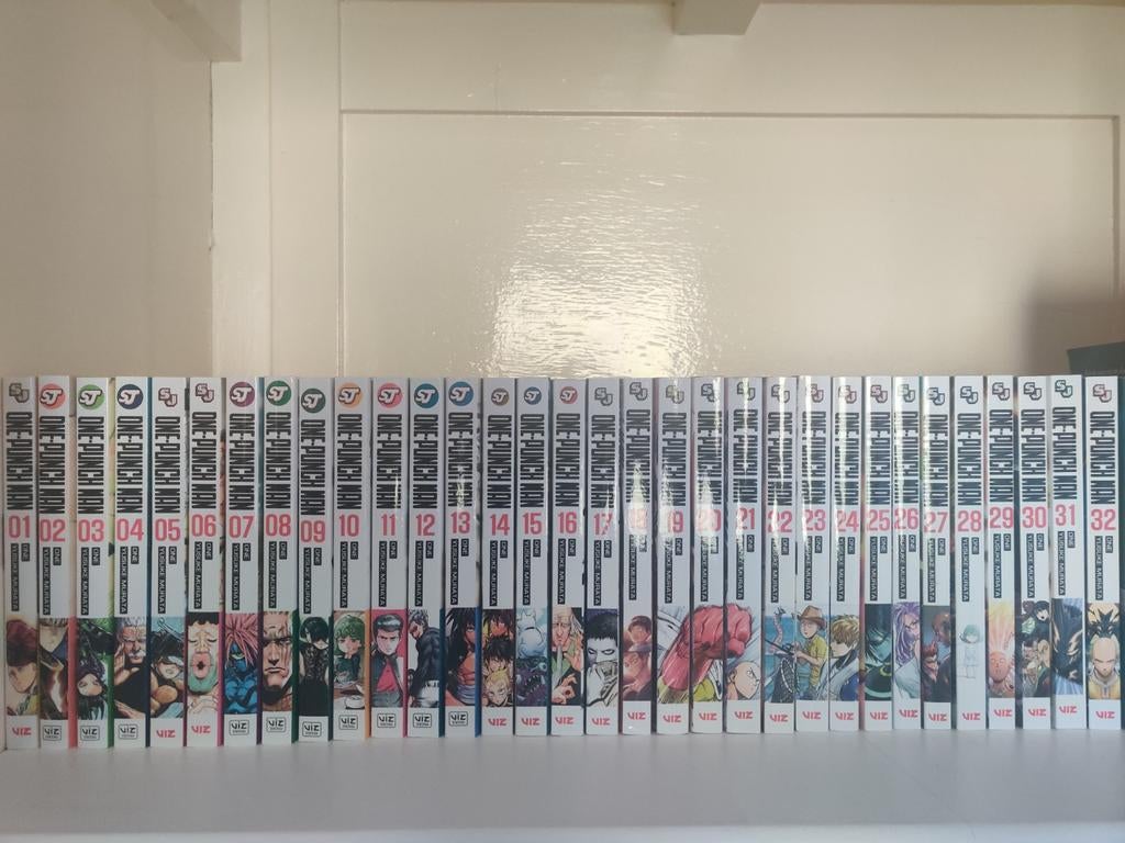 One Punch Man delen 1-32, Boeken, Meerdere comics, Ophalen of Verzenden, Zo goed als nieuw, Japan (Manga)