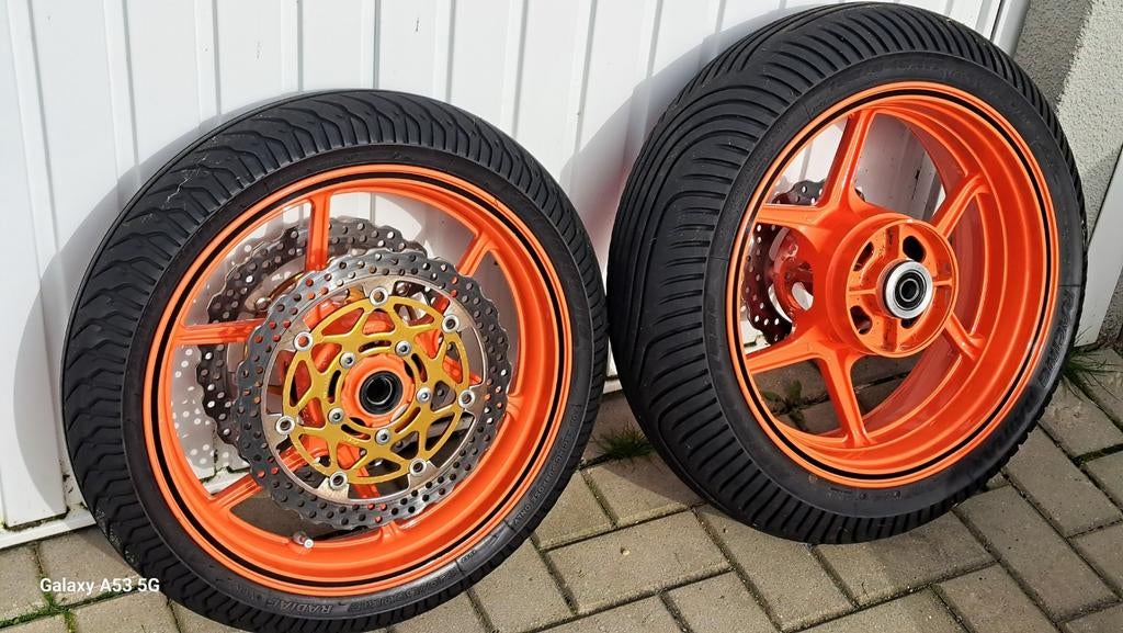 Kawasaki ZX10R Wielen/Velgenset - Zeer Goede Staat, Ophalen of Verzenden, Nieuw