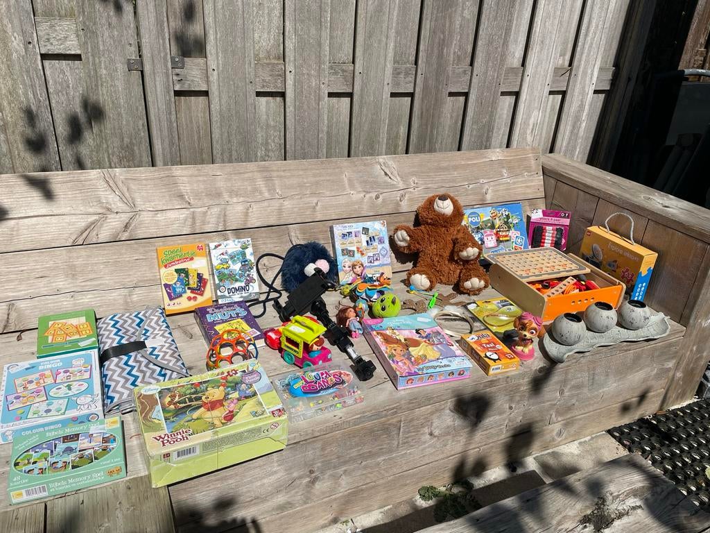 Divers speelgoed en spullen voor vrijmarkt/rommelmarkt, Ophalen, Nieuw