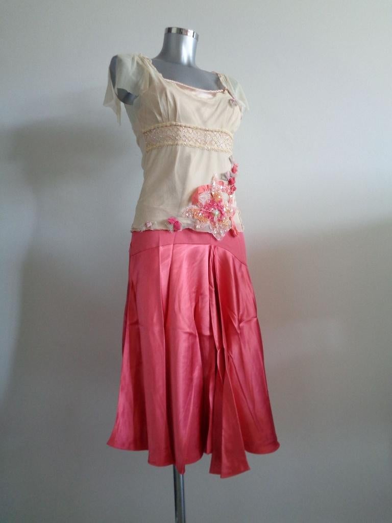 Jorando Italy 100% zijden rok, IT44-NL38 NIEUW kaartje, Maat 38/40 (M), Overige kleuren, Nieuw, Ophalen of Verzenden