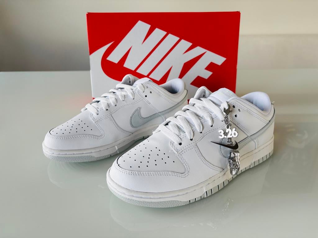 Nike Dunk Low Retro Pure Platinum | 39, Ophalen, Wit, Nieuw, Sneakers of Gympen