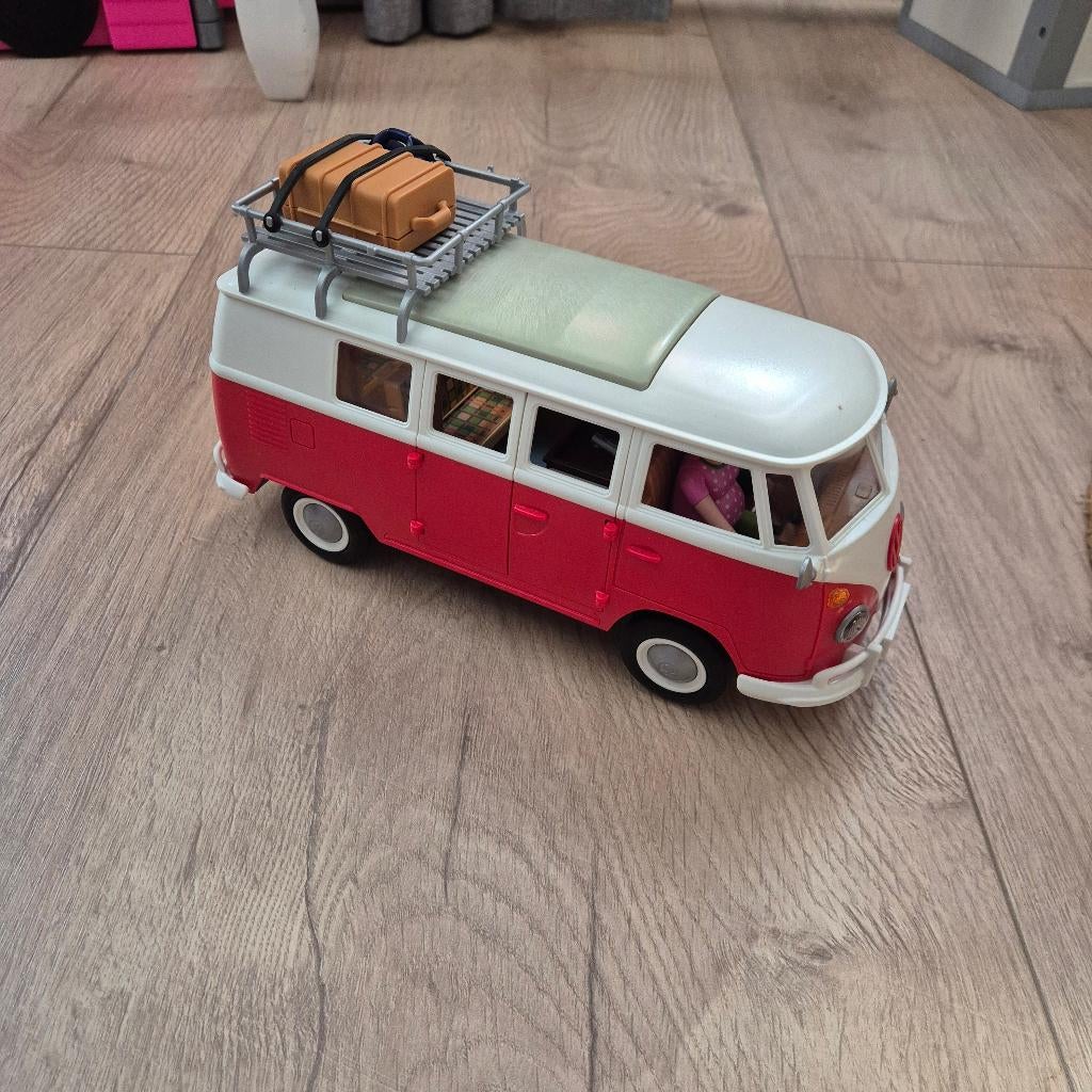 Playmobil volkswagen bus, Ophalen of Verzenden, Zo goed als nieuw