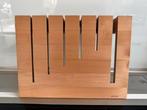 blok voor messen Bulthaup, Ophalen of Verzenden, Zo goed als nieuw, Hout, Los bestek