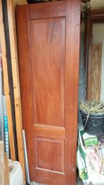 Massieve hardhouten deur, incl kozijn., Doe-het-zelf en Verbouw, Deuren en Horren, Gebruikt, 80 tot 100 cm, Binnendeur, Ophalen of Verzenden