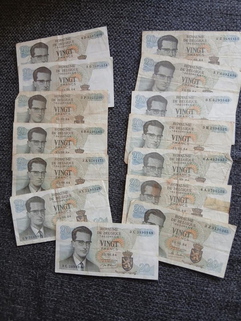 Belgische biljetten, Postzegels en Munten, Munten en Bankbiljetten | Verzamelingen, Ophalen of Verzenden, Buitenland, Bankbiljetten