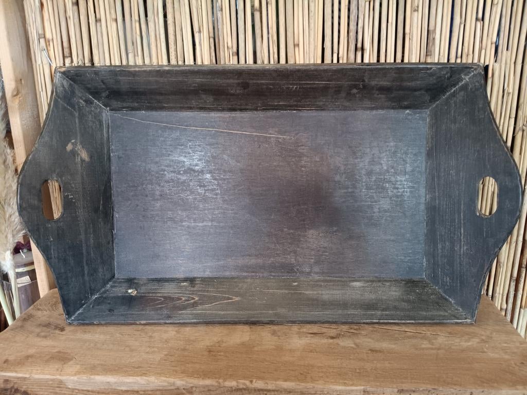 Groot houten dienblad, Ophalen of Verzenden