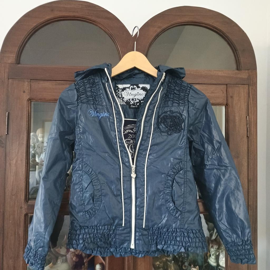 Vingino meisjes zomer jack maat 10, Ophalen of Verzenden, Zo goed als nieuw, Meisje