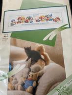 BORDUURPAKKET M.V. SCHARRENBURG TOUWTREKKEN KLEINE MENSJES, Hobby en Vrije tijd, Borduren en Borduurmachines, Verzenden, Nieuw