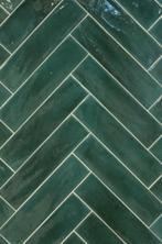 Groene badkamertegels - badkamer tegels groen - cifre opal, Verzenden, Nieuw, Minder dan 20 cm, 20 tot 40 cm