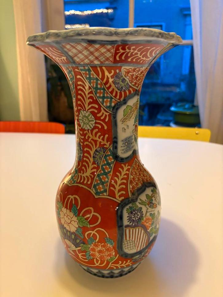 Imari Vaas Petrus Regout & Co. Maastricht 1886, Antiek en Kunst, Antiek | Vazen, Ophalen of Verzenden