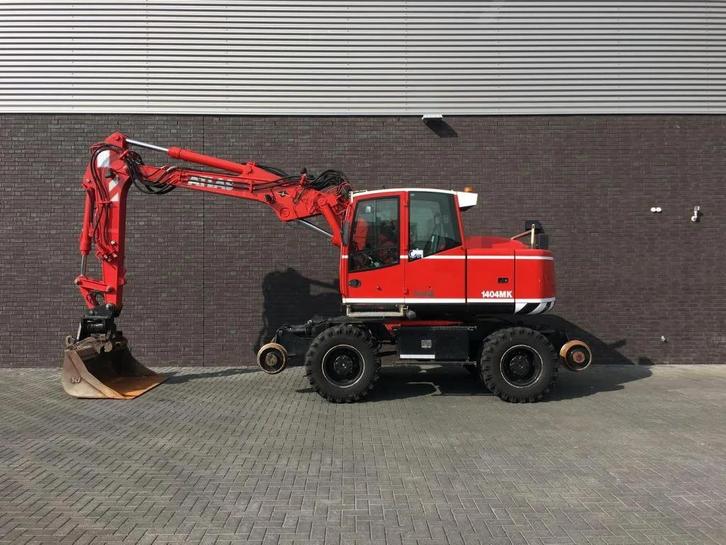 Terex TW 160 SR RAILWAY EXAVATOR (bj 2008), Zakelijke goederen, Machines en Bouw | Kranen en Graafmachines, Graafmachine