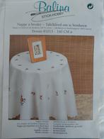 Balina borduurpakket rond tafelkleed – Nieuw in verpakking, Hobby en Vrije tijd, Ophalen of Verzenden, Nieuw, Handborduren, Borduurpakket