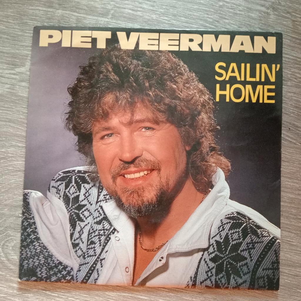 Vinyl Single Piet Veerman, Ophalen of Verzenden, Gebruikt, Pop