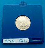 25 cent 1999 - Beatrix UNC, Verzenden, Koningin Beatrix, 25 cent, Losse munt