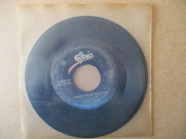 s5742 cheap trick - i want you to want me, Ophalen, Gebruikt, Overige genres, 7 inch