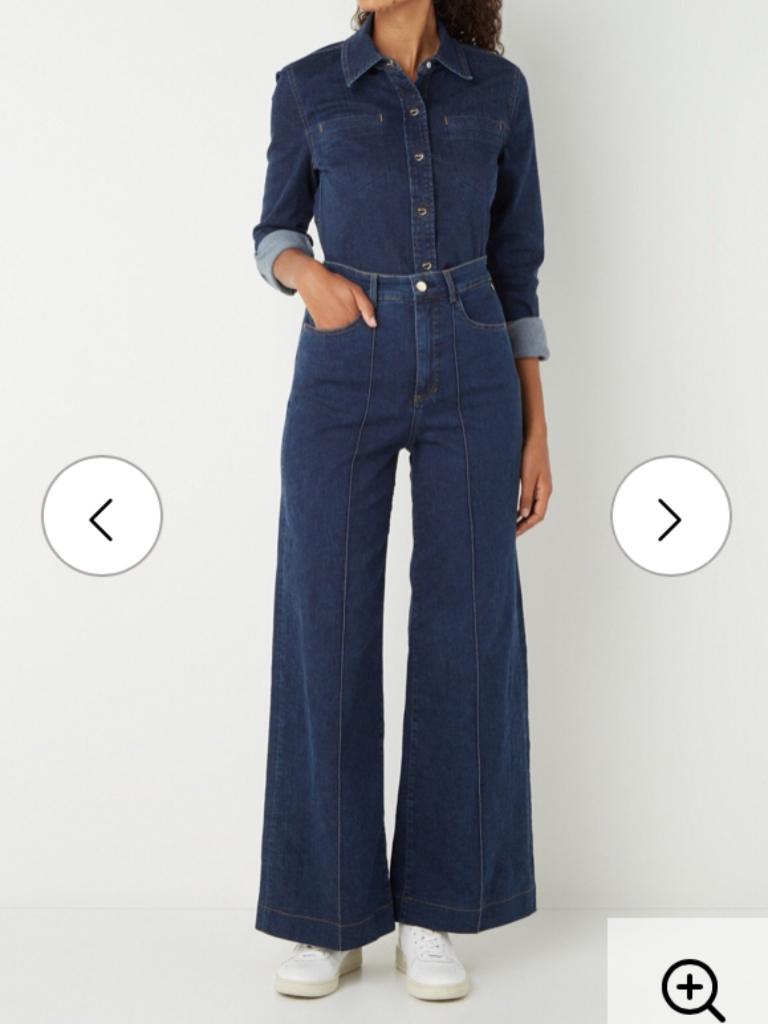 Vanilia set nieuw: jeans maat 38 en jeansblouse maat 40, Blauw, Vanilia, Nieuw, Ophalen of Verzenden