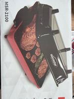 Microstar Chef Elektrische Grillplaat MSR-2100, Ophalen of Verzenden, Nieuw, Tafelgrill