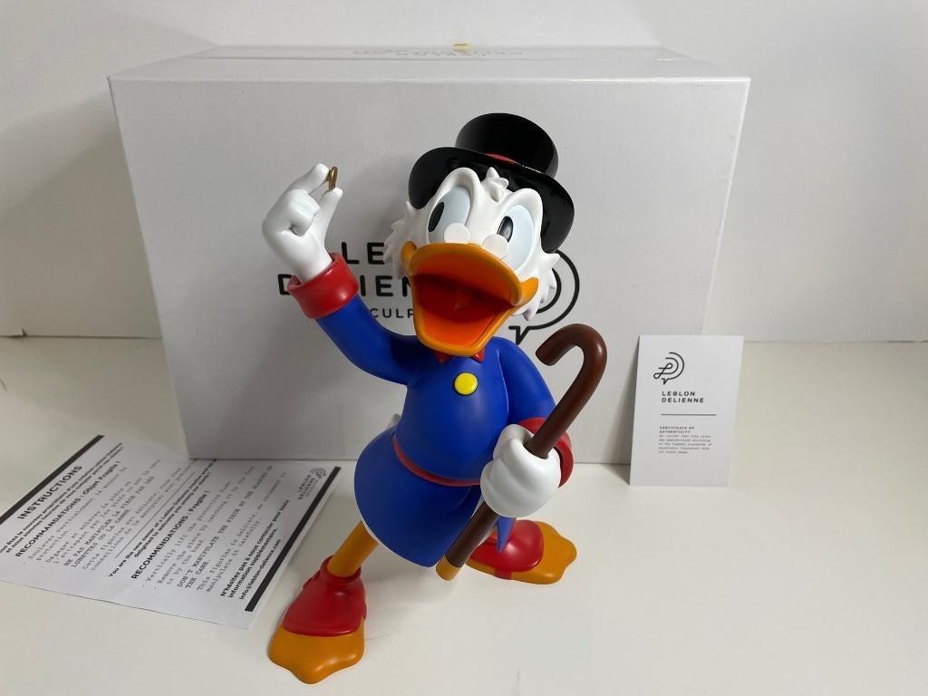 Leblon Delienne - Uncle Scrooge - Dagobert Duck, Ophalen, Overige figuren, Nieuw, Beeldje of Figuurtje