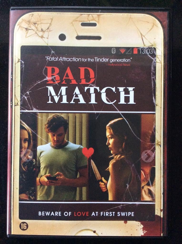 Bad Match DVD, Vanaf 16 jaar, Ophalen of Verzenden, Zo goed als nieuw, Overige genres