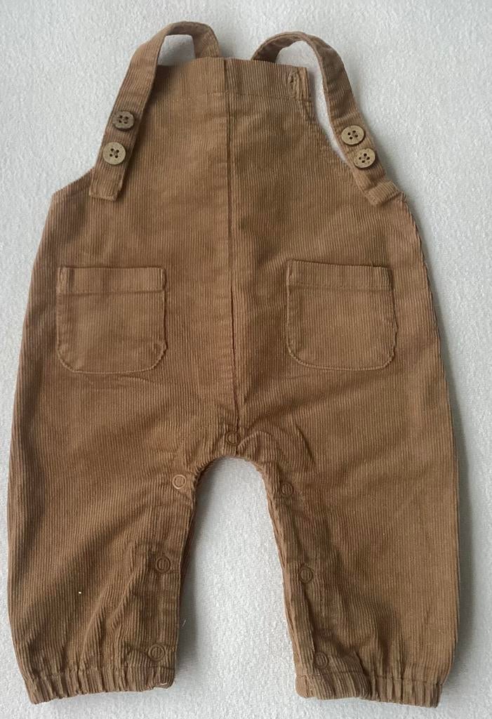 Corduroy tuinbroekje maat 62, Kinderen en Baby's, Babykleding | Maat 62, Ophalen, Gebruikt, Jongetje of Meisje