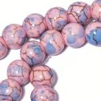 Streng gevlekte Howliet natuursteen kralen 7.5 mm, Ophalen, Nieuw, Kraal