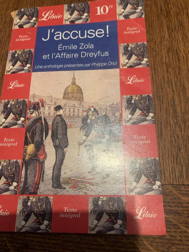 J'accuse! Émile Zola et L'Affaire Dreyfus, Ophalen of Verzenden, Gelezen, Non-fictie