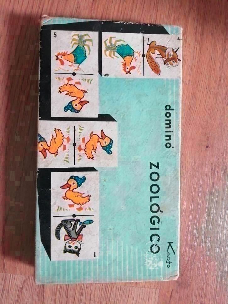 Zoologico dieren domino, Een of twee spelers, Ophalen of Verzenden, Zo goed als nieuw