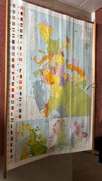 Landkaart Hebri Europa, 1800 tot 2000, Europa Overig, Ophalen of Verzenden, Landkaart