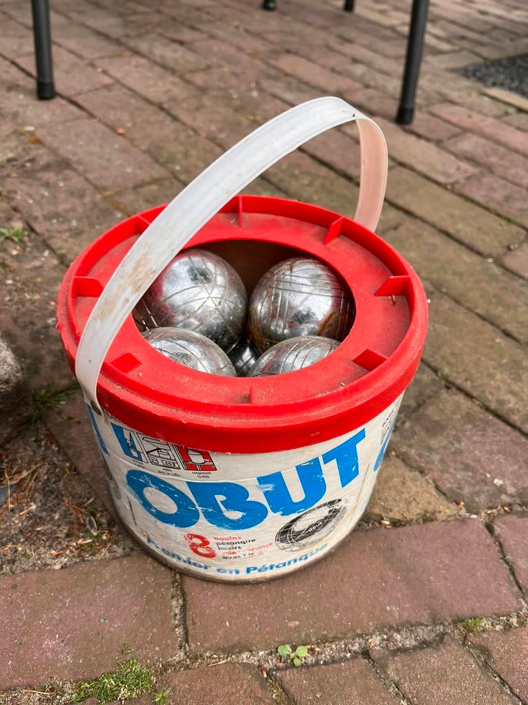Jeu de boules set, Ophalen, Gebruikt