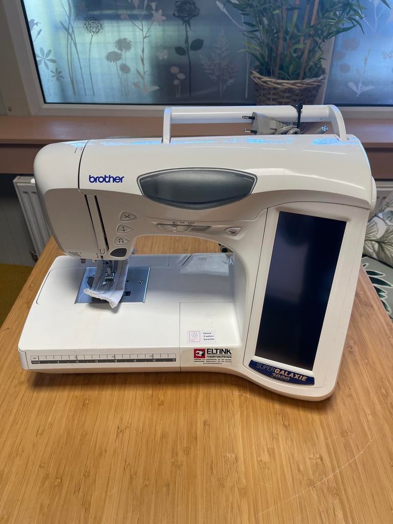 Brother Super Galaxie 3000 naaimachine als nieuw + garantie., Ophalen of Verzenden, Gebruikt, Naaimachine, Brother