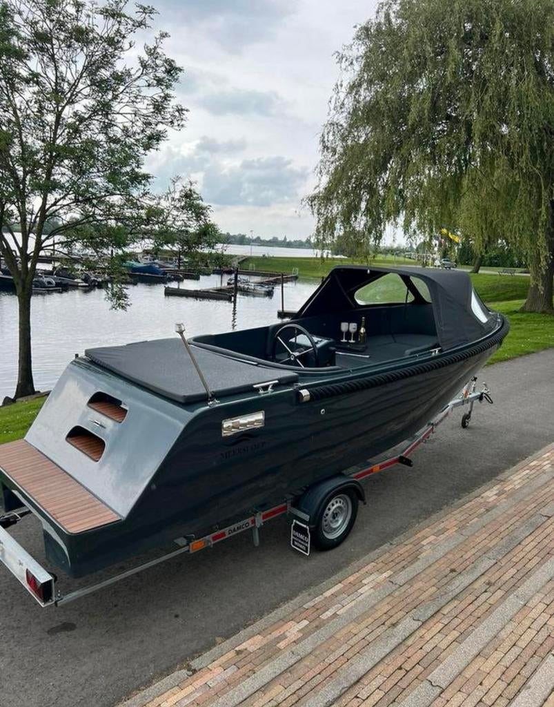 Prachtige Meersloep 600 tender | Honda 20 pk | Vaarklaar, Ophalen, 10 tot 30 pk, Zo goed als nieuw, 3 tot 6 meter