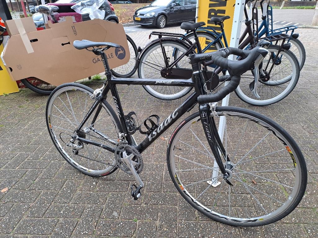 Isaac Pascal Carbon..full carbon, Ultegra 3x10 als Nieuw!!!!, 28 inch, Carbon, Heren, 49 tot 53 cm