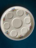 Societe Ceramique plateau voor eierdopjes, Antiek en Kunst, Ophalen of Verzenden
