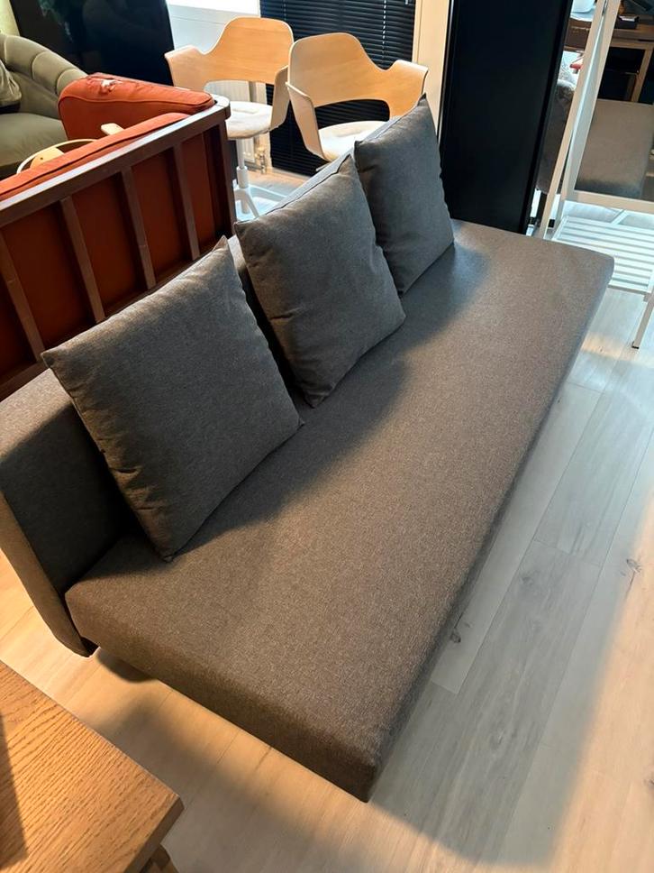 Slaapbank 3-zits - compleet, net en fris, Huis en Inrichting, Slaapkamer | Slaapbanken, Zo goed als nieuw, 140 cm, 190 cm of minder