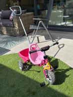 Puky driewieler met duwstang roze z.g.a.n., Ophalen, Zo goed als nieuw, Duwstang