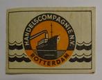 HANDELSCOMGAGNIE  N.V.    ROTTERDAM, Verzenden, Zo goed als nieuw, Luciferdoosjes of -merken