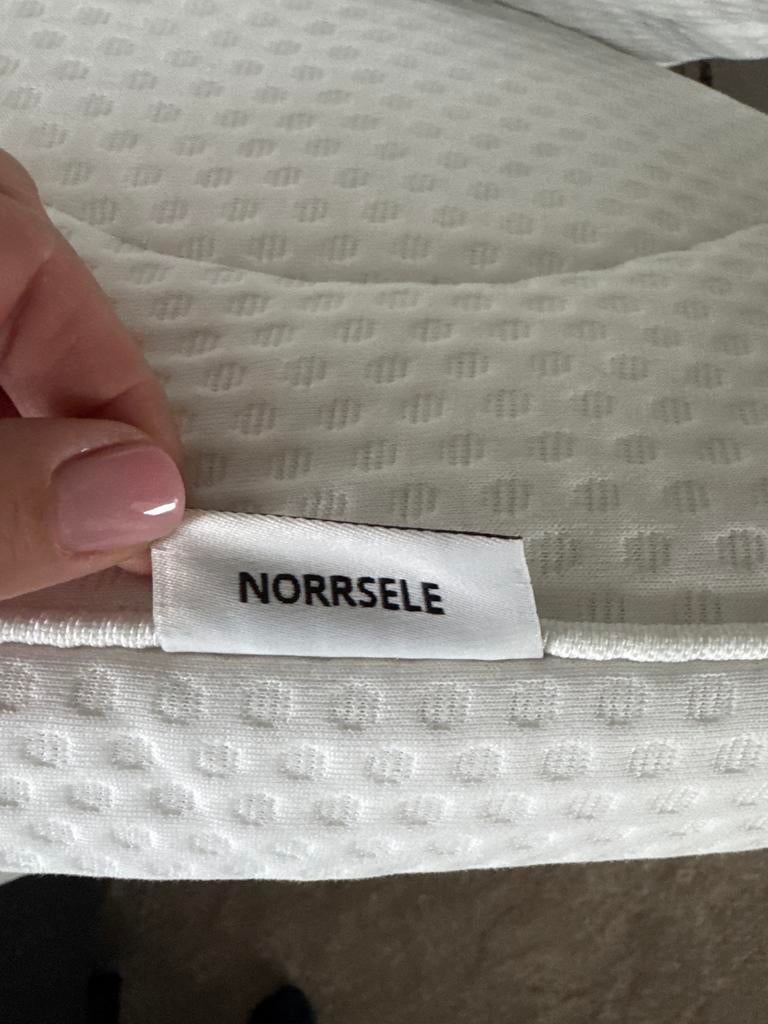 IKEA NORRSELE Topper - en matras Zo goed als nieuw, Ophalen, Tweepersoons, Zo goed als nieuw, Matras
