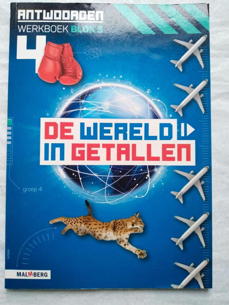 De Wereld in Getallen - Antwoordenboek - Groep 4 - Blok 5, Boeken, Ophalen of Verzenden, Nieuw, Overige niveaus, Overige vakken