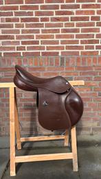 Bates springzadel 17,5 inch bruin, Ophalen of Verzenden, Zo goed als nieuw, Springen