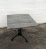 5 stuks horeca terras tafels 70x70 cm outdoor bistro poot, Ophalen, Zo goed als nieuw