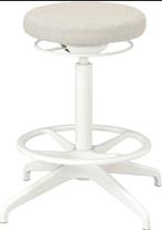 IKEA LIDKULLEN zit-/stakruk, Ophalen, Wit, Zo goed als nieuw, Bureaukruk