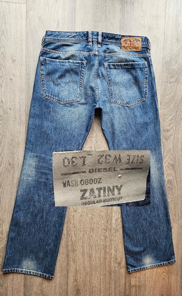 Diesel ZATINY W32 L30 | 32x30 #Vintage Bootcut * y2k #D2323, Kleding | Heren, Diesel, Blauw, Diesel, W32 (confectie 46) of kleiner
